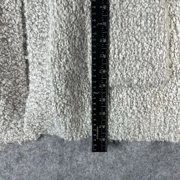 Soft Surroundings Heathered Gray Cardigan - Picture 5 of 8